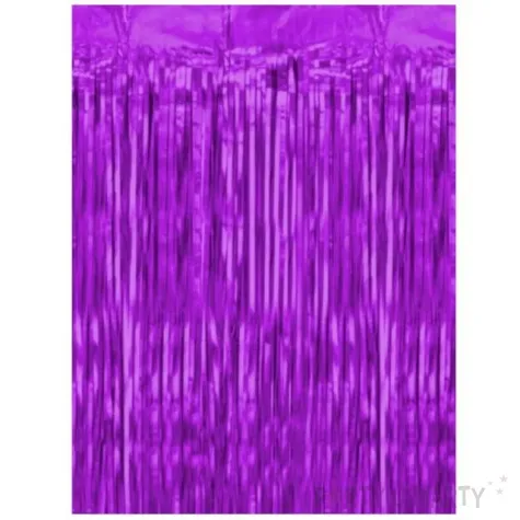 kurtyna na drzwi classic fioletowa partypal 200 x 100 cm