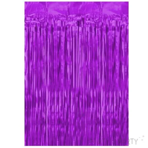 kurtyna na drzwi classic fioletowa partypal 250 x 100 cm