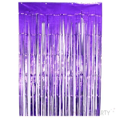 kurtyna na drzwi classic fioletowy oaktree 240 x 90 cm