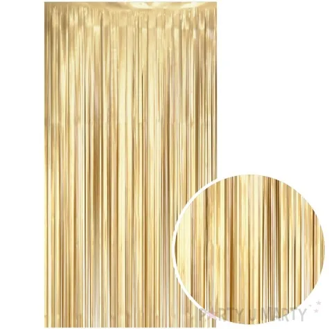 kurtyna na drzwi classic mat blady zloty godan 200 x 100 cm