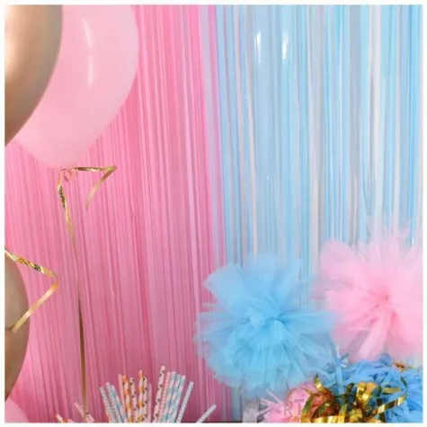 kurtyna na drzwi classic mat rozowa dekoracje polska 100x200 cm