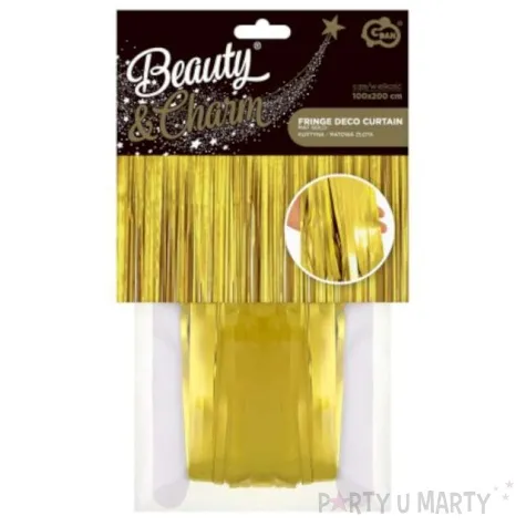 kurtyna na drzwi classic mat zloty godan 200 x 100 cm