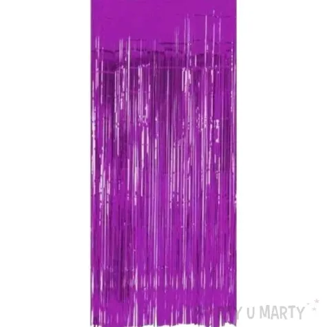 kurtyna na drzwi classic metalik fioletowy folat 200 x 100 cm