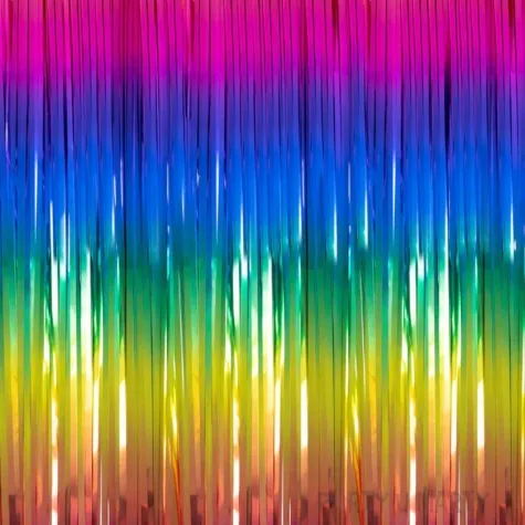 kurtyna na drzwi classic metalik mix partypal 200 x 100 cm