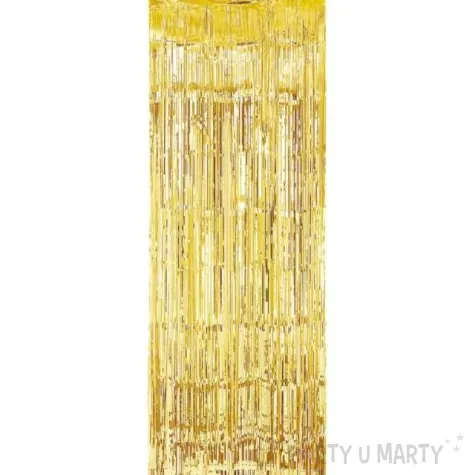 kurtyna na drzwi classic metalik zloty folat 200 x 100 cm