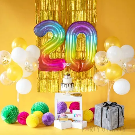 kurtyna na drzwi classic metalik zloty partypal 250 x 100 cm