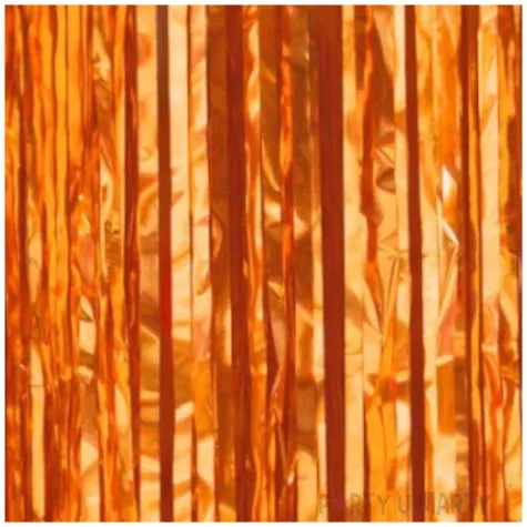 kurtyna na drzwi classic pomaranczowa partypal 200 x 100 cm