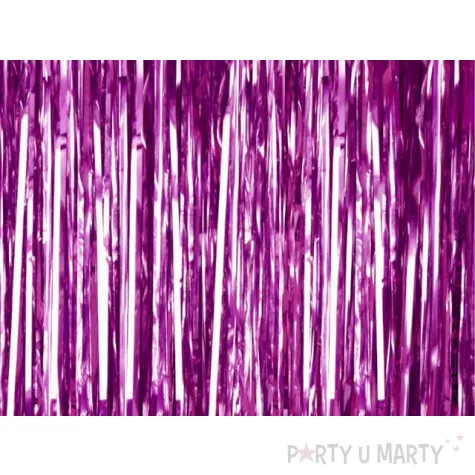 kurtyna na drzwi classic purpurowa partydeco 250 x 90 cm
