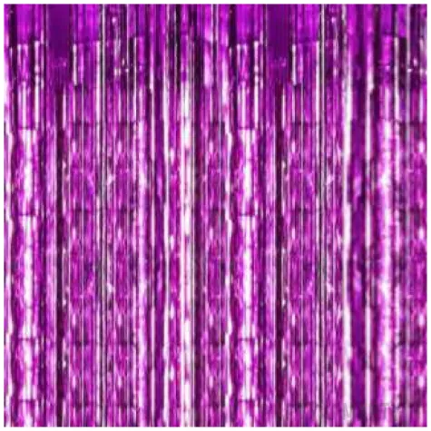 kurtyna na drzwi classic purpurowa partydeco 250 x 90 cm