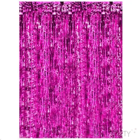 kurtyna na drzwi classic rozowa ciemna partypal 200 x 100 cm