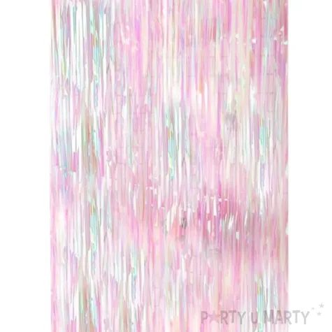 kurtyna na drzwi classic rozowa opalizujaca jix 100 x 200 cm