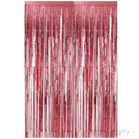 kurtyna na drzwi classic rozowe zloto jix 200 x 100 cm