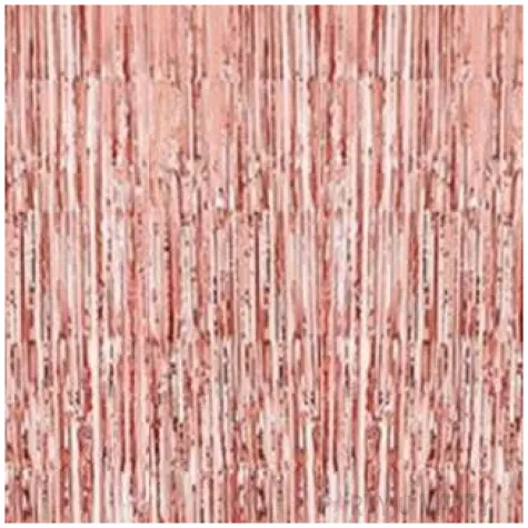 kurtyna na drzwi classic rozowe zloto jix 250 x 90 cm