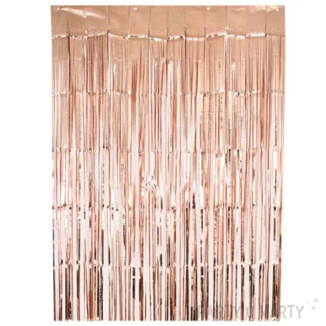 kurtyna na drzwi classic rozowe zloto oaktree 240 x 90 cm