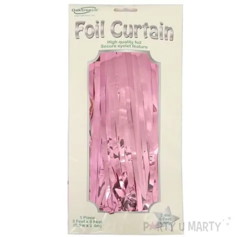 kurtyna na drzwi classic rozowy oaktree 240 x 90 cm