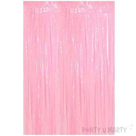 kurtyna na drzwi classic rozowy partypal 200 x 100 cm