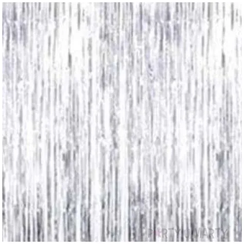 kurtyna na drzwi classic srebrna jix 100 x 200 cm