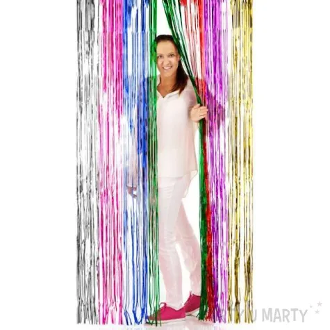 kurtyna na drzwi classic teczowa folat 250 x 90 cm