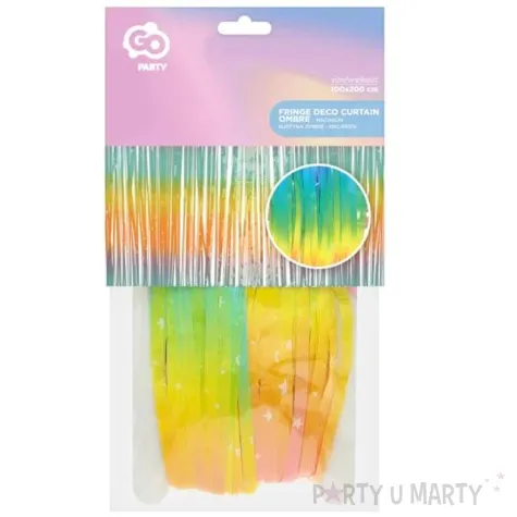 kurtyna na drzwi classic teczowa godan 200 x 100 cm