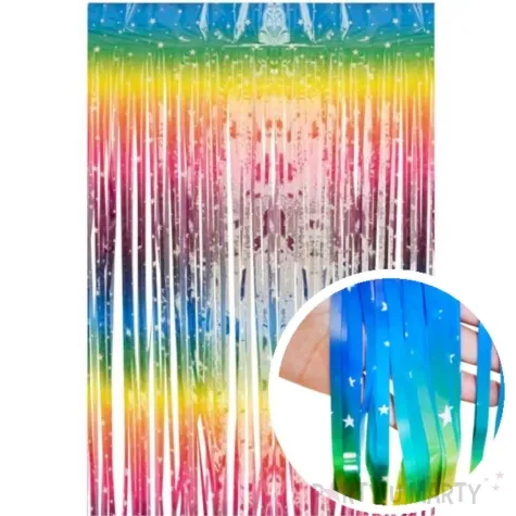 kurtyna na drzwi classic teczowa godan 200 x 100 cm