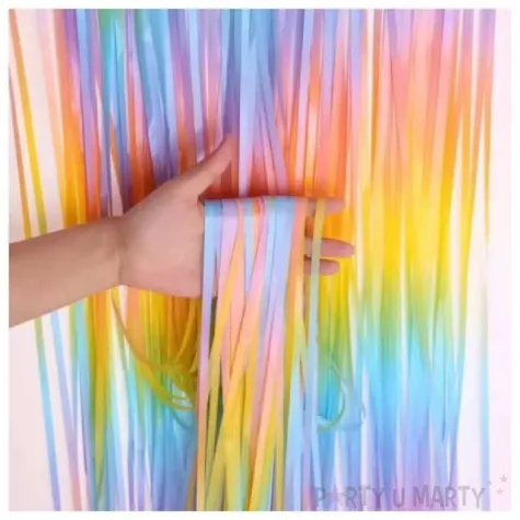 kurtyna na drzwi classic teczowy jix 200 x 100 cm