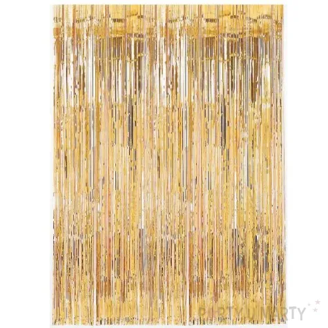 kurtyna na drzwi classic zlota jix 200 x 100 cm