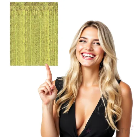 kurtyna na drzwi classic zlota partypal 200 x 100 cm