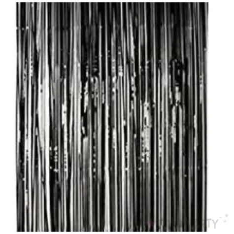 kurtyna na drzwi czaszka kruki czarna amscan 92x235 cm