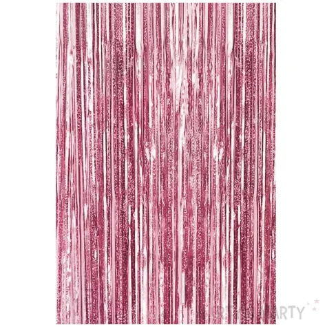 kurtyna na drzwi holograficzna rozowe zloto jix 200 x 100 cm