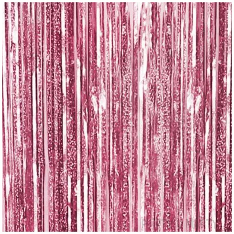 kurtyna na drzwi holograficzna rozowe zloto jix 200 x 100 cm
