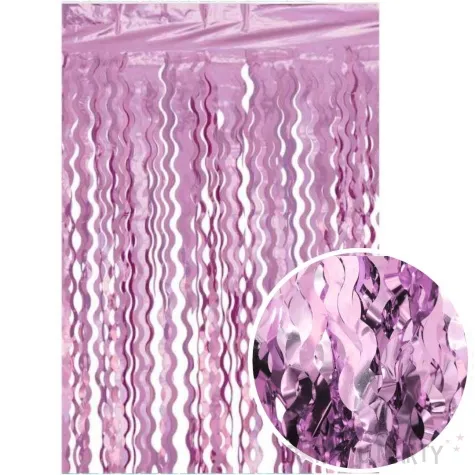 kurtyna na drzwi spirale rozowa godan 100 x 200 cm