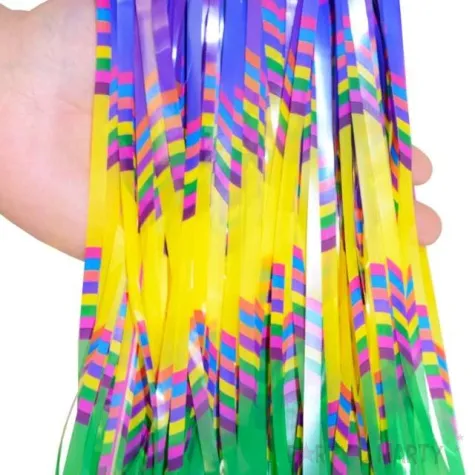 kurtyna na drzwi teczowe fale godan 200 x 100 cm