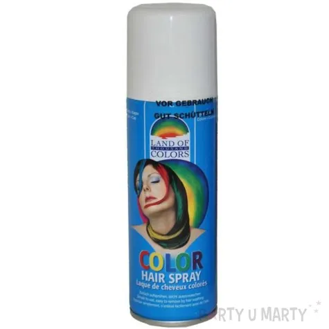 lakier do wlosow bialy funnyfashion 125 ml