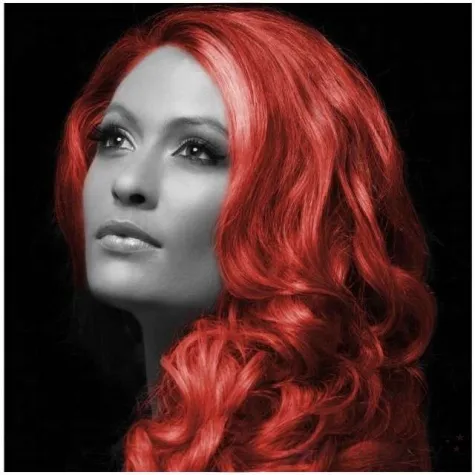 lakier do wlosow classic czerwony smiffys 125 ml