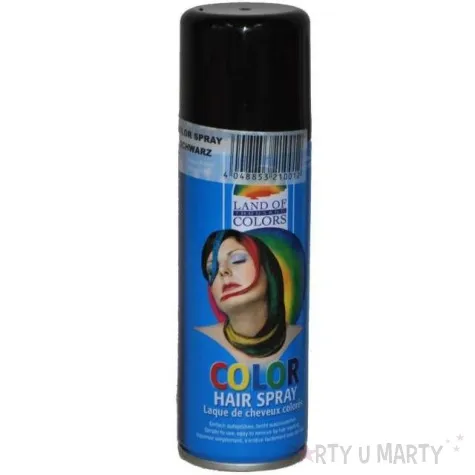 lakier do wlosow czarny funnyfashion 125 ml