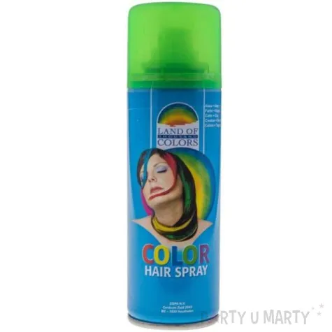 lakier do wlosow zielony funnyfashion 125 ml