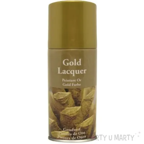 lakier w sprayu dekoracyjny zloty guirca 150 ml