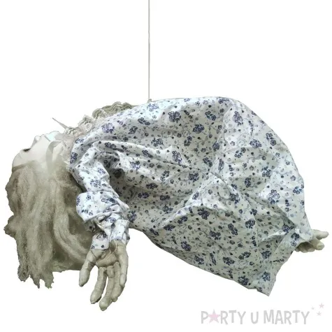 lalka wiszacy upior bialy funnyfashion