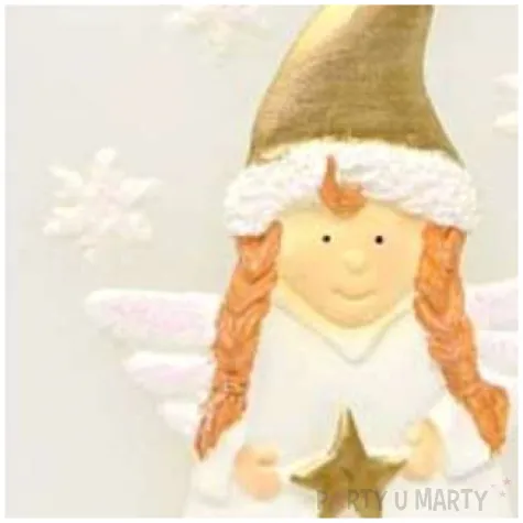 lampion kostka aniolek bialy adpal 115 100 mm