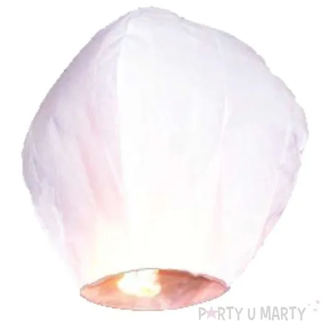lampion latajacy bialy 33 x 48 x 86cm 1 szt