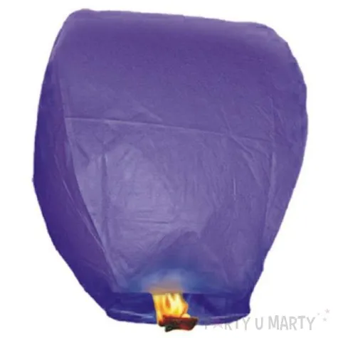 lampion latajacy classic xxl fioletowy 38 x 58 x 103 cm