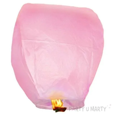 lampion latajacy classic xxl rozowy jasny 38 x 58 x 103 cm