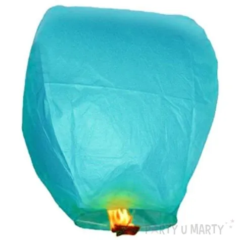 lampion latajacy classic xxl turkusowy 38 x 58 x 103 cm