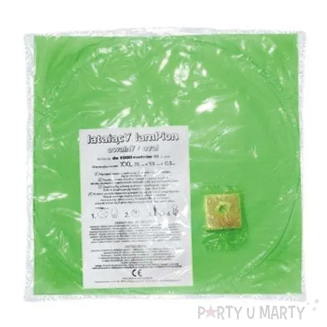 lampion latajacy classic xxl zielony 38 x 58 x 103 cm