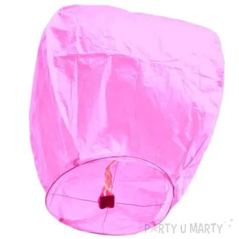 lampion latajacy rozowy 46 x 46 x 82 cm 1 szt