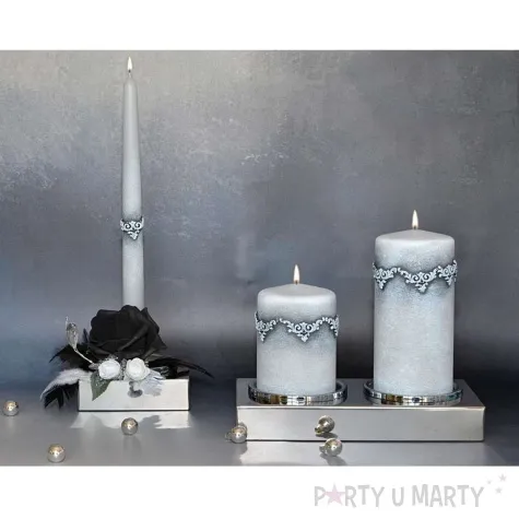 lampion lezka marmur szary adpal 110 290 mm