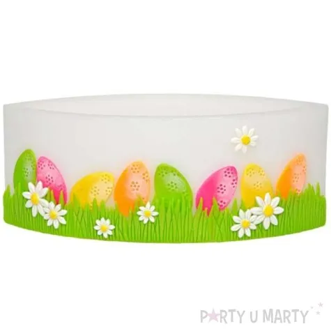 lampion lezka wielkanocne pisanki bialy 110 290 mm