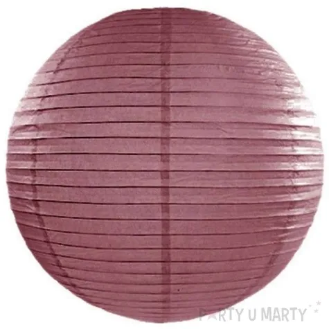 lampion papierowy classic marsala partydeco 20 cm
