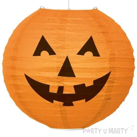 lampion papierowy dynia unique 25 cm