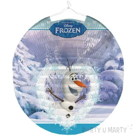 lampion papierowy frozen olaf amscan 26 cm
